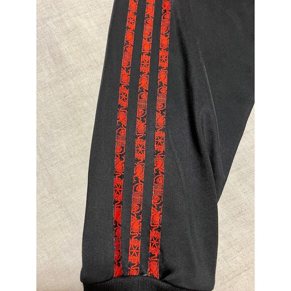Adidas Originals Oriental Black/Red MEDIUM Track Jacket Zodiac Ram Asian 2014 - Picture 7 of 14
